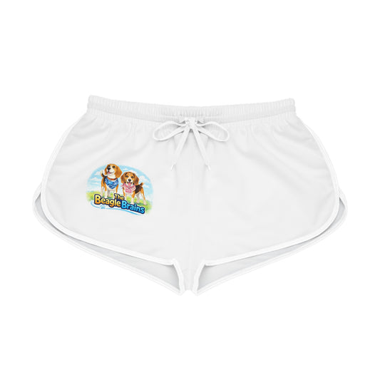 Women's Relaxed Beach Shorts - The Beagle Brains