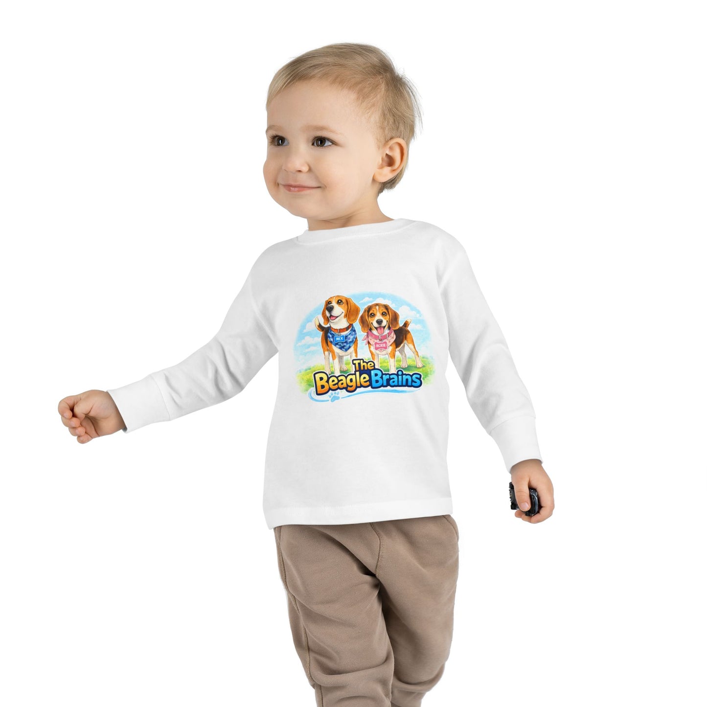 Toddler Long Sleeve Tee — The Beagle Brains