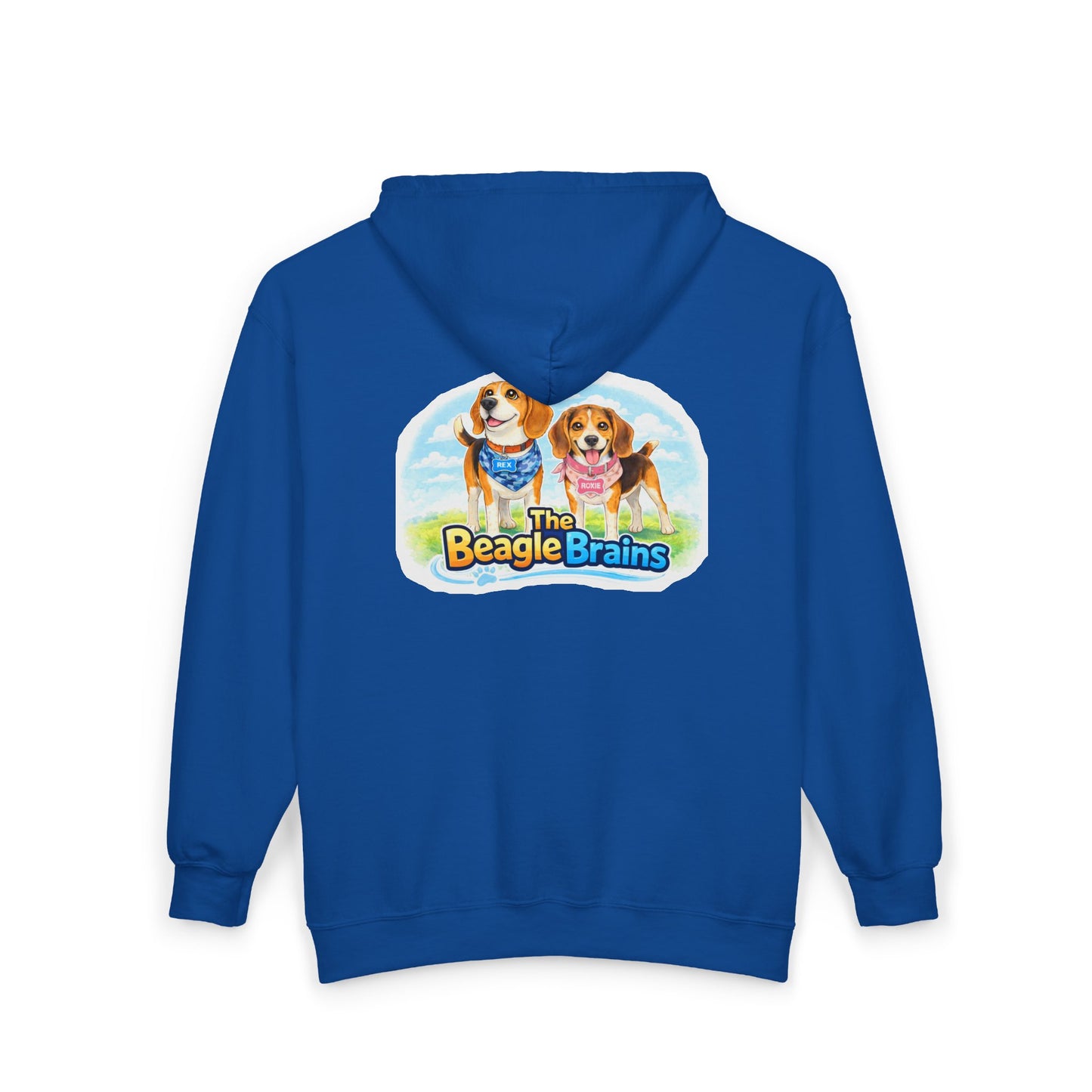 Full-Zip Uni-sex Hoodie — The Beagle Brains