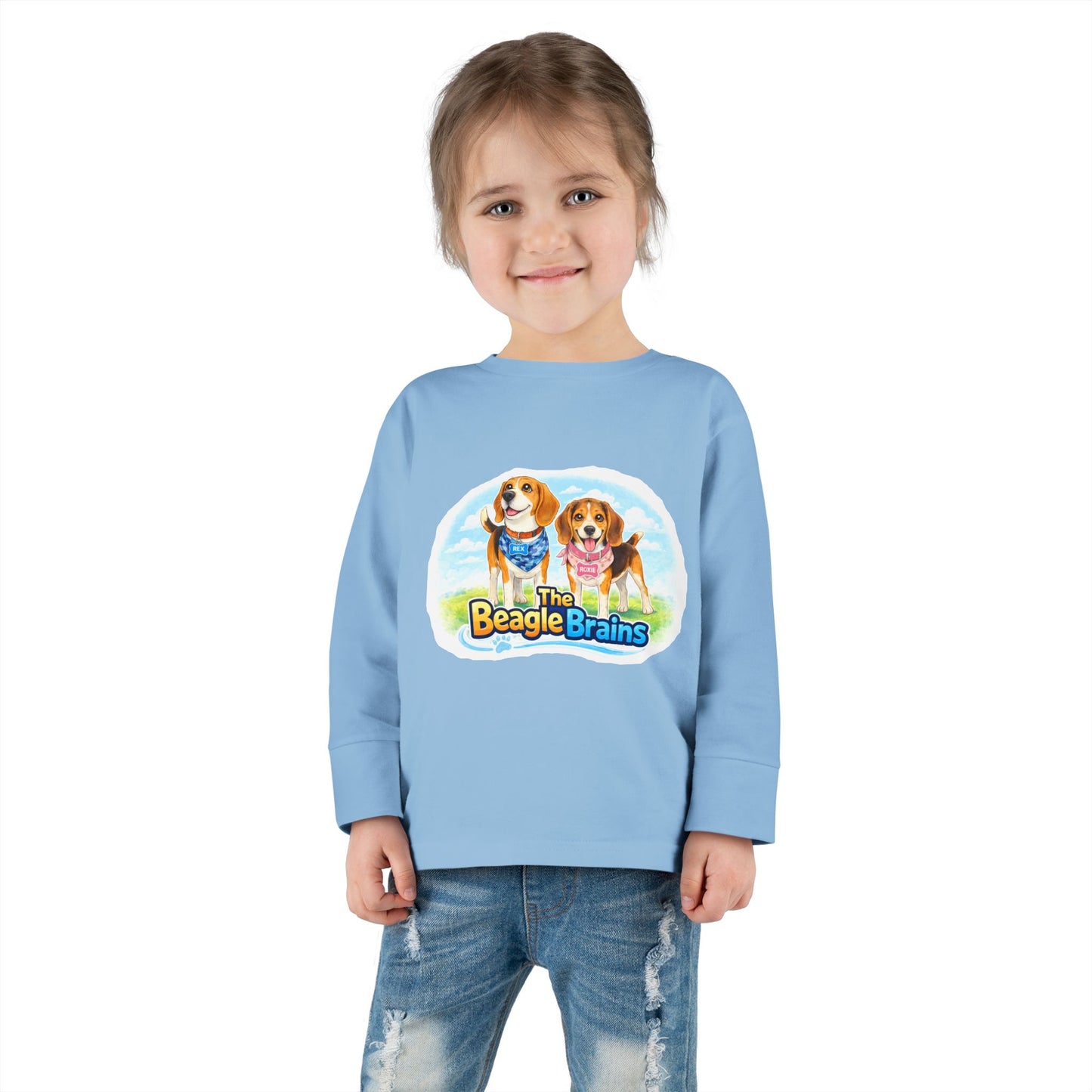 Toddler Long Sleeve Tee — The Beagle Brains