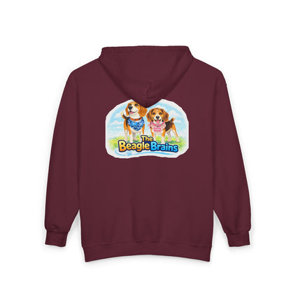 Full-Zip Uni-sex Hoodie — The Beagle Brains
