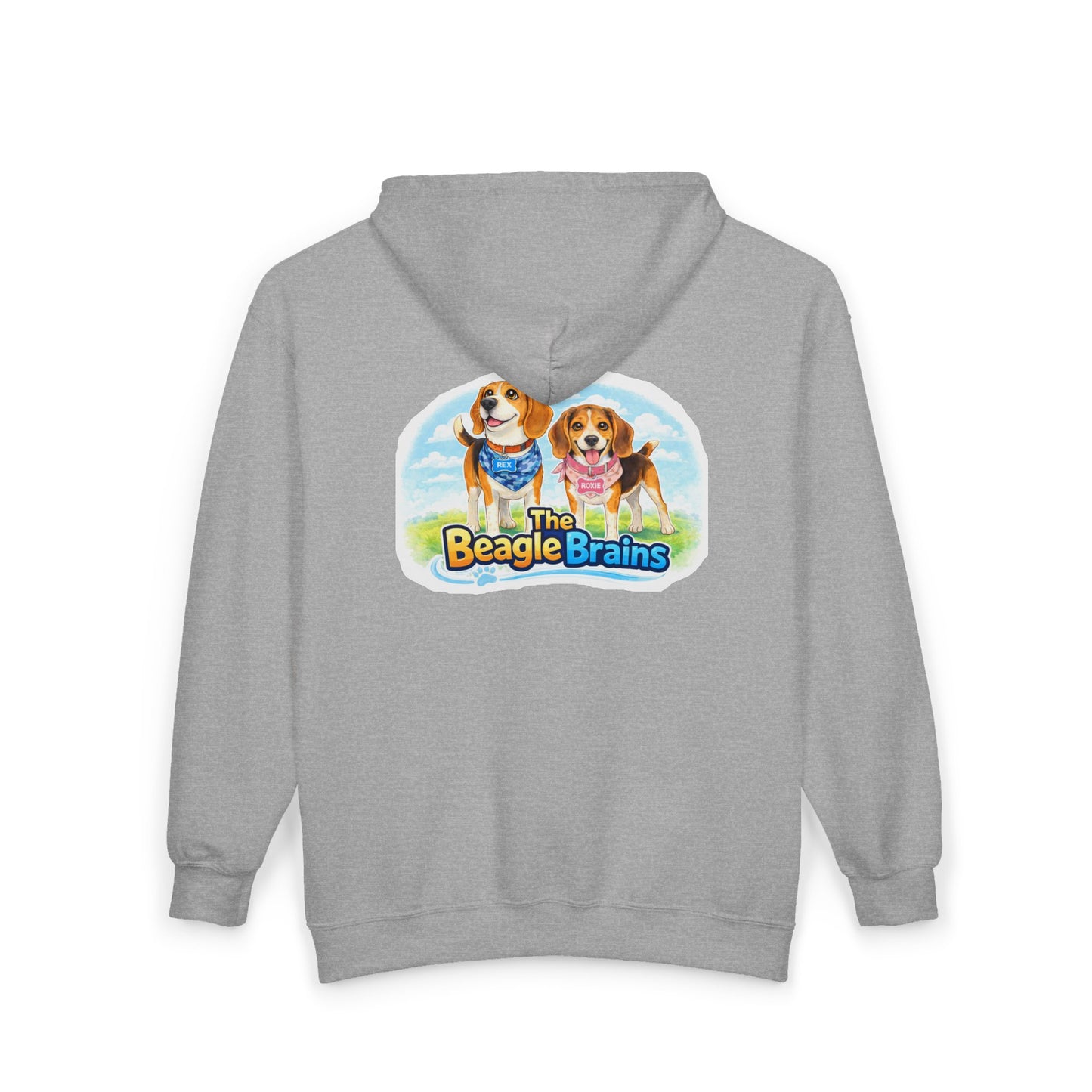 Full-Zip Uni-sex Hoodie — The Beagle Brains