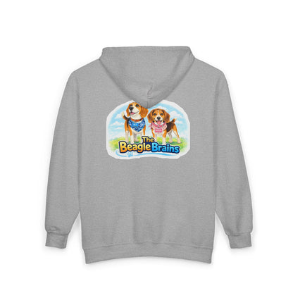 Full-Zip Uni-sex Hoodie — The Beagle Brains